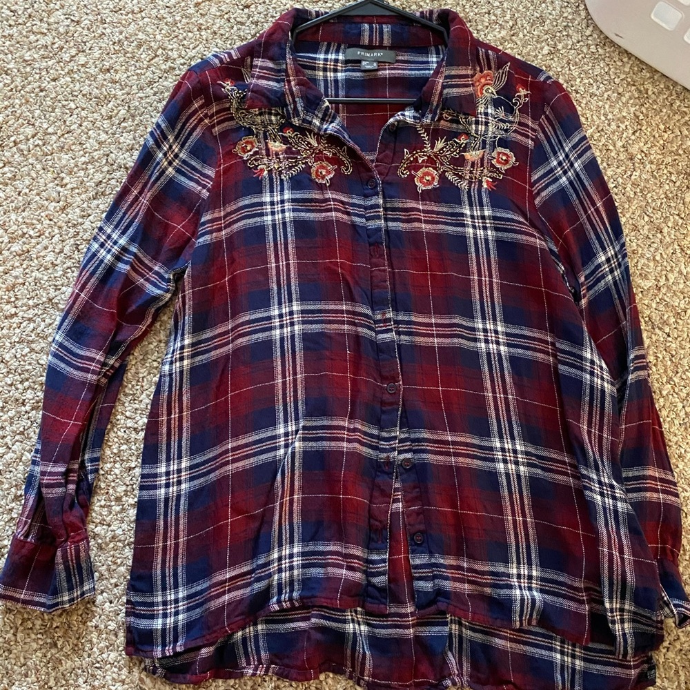 Flannel with heading!